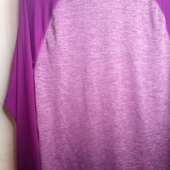 C9 Champion Shirt Women M Long Sleeve DuoDry Active Athletic Purple - Picture 2 of 16